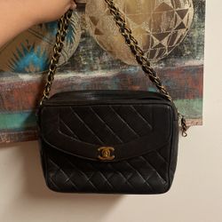 Used Chanel Bag Good Condition Real Leather leather