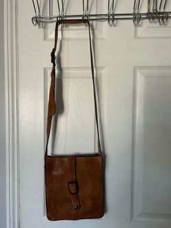 Crossbody leather bag