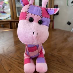 Like New Kellytoy Pink And Purple Giraffe - Could Pass for New