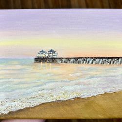 Malibu Pier Painting