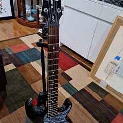 Line six, electric guitar.