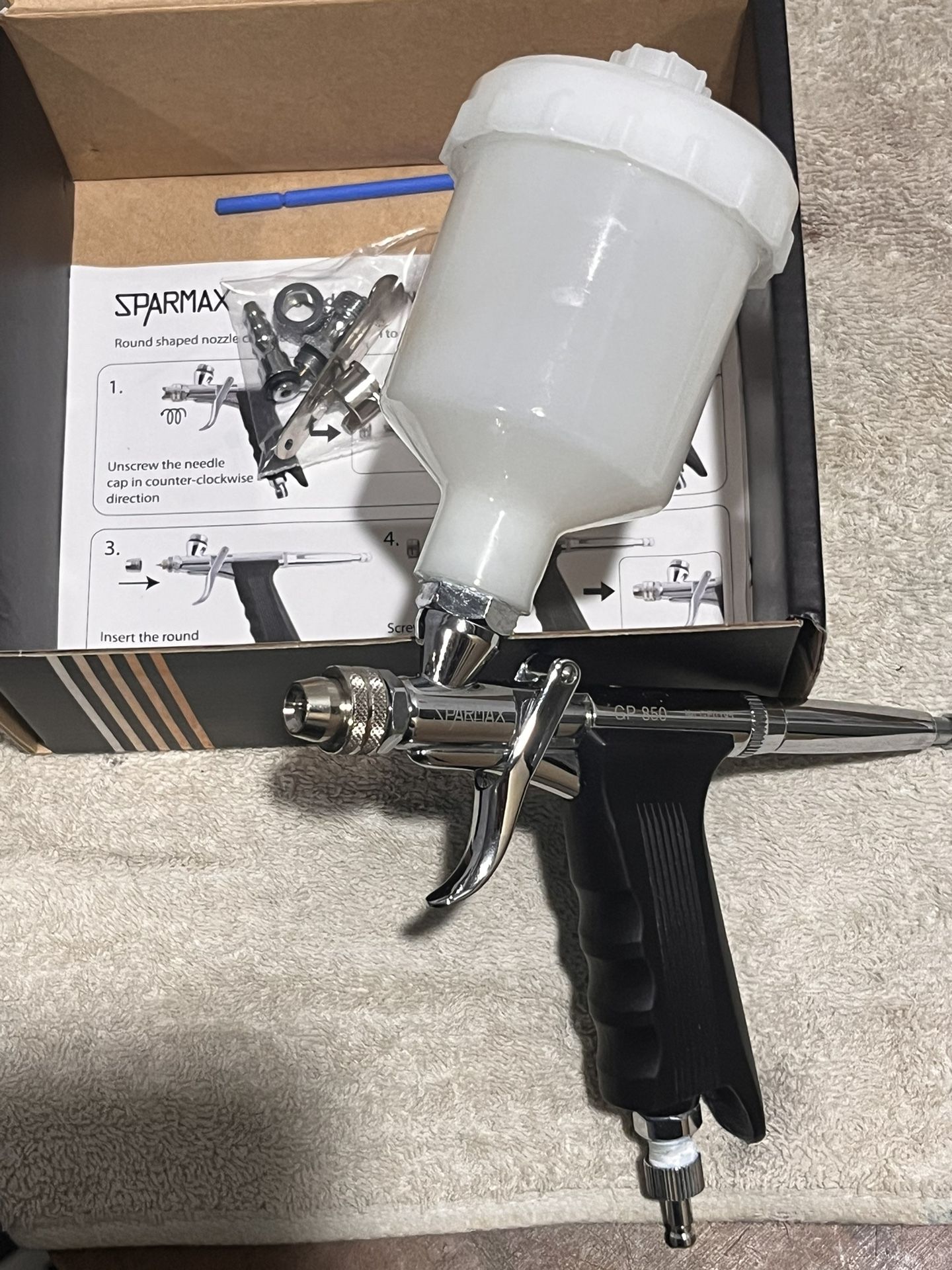 Sparmax GP-850, Airbrush