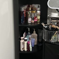 71” Tall Tier Corner Shelf Bookcase 