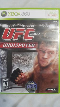 UFC 2009 UNDISPUTED FOR XBOX 360