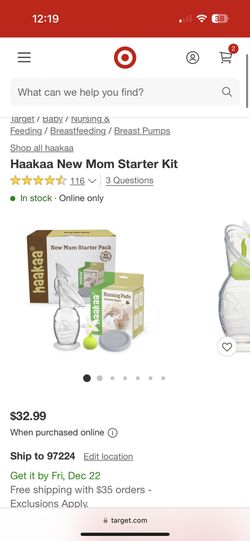 New Haakaa Breast Pump  New Mom Starter Kit 