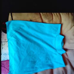 A  Nice Blue Underneath Turtleneck Sleeve 