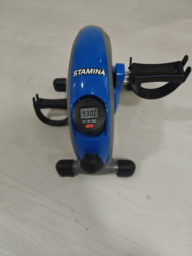 Stamina Mini Exercise Bike with Smooth Pedal System  