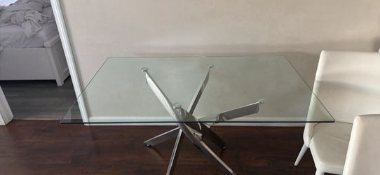 Dining table and chairs