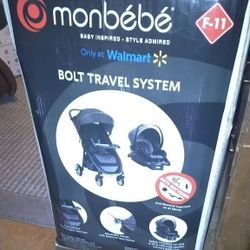 Monbebe Travel System Stroller And Car Seat In One. Brand New. Still In The Original Box. 