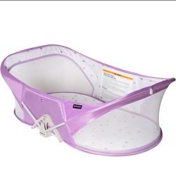 Portable Travel Baby Bassinet Crib Sleeper With Carrying Bag