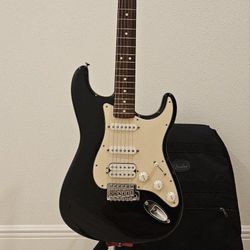 Fender Mexican HSS Black Stratocaster 