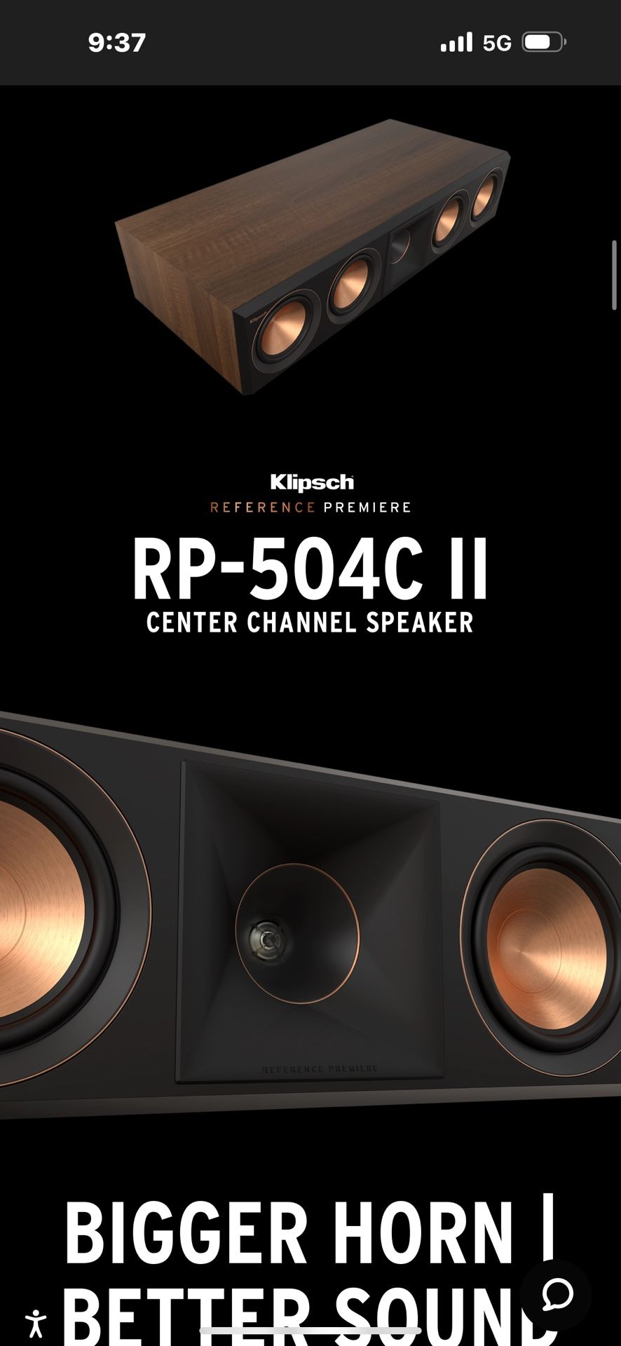 Klipsch To-504c