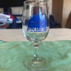 Porsche Club Of America San Diego Stemmed Wine Glass