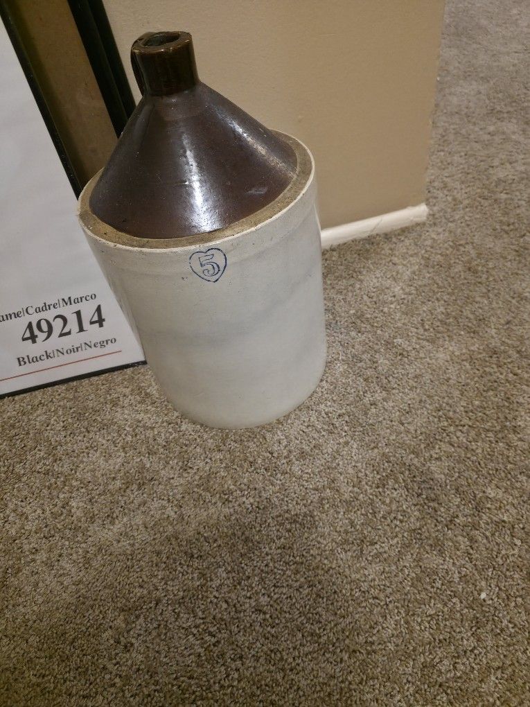 Heavy 5 Gallon Moonshine Jug