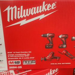 Milwaukee M18 5PC COMBO 