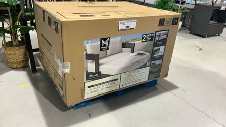 Member's Mark Palmero 2-Piece Oversize Chaise Lounge Set $1,000