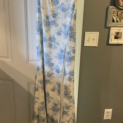 Floral Sequin Prom dress 