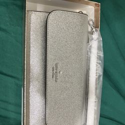 New Kate Spade Glitter Wallet/wristlet