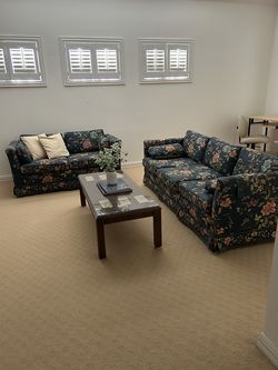 sofa and love seat set