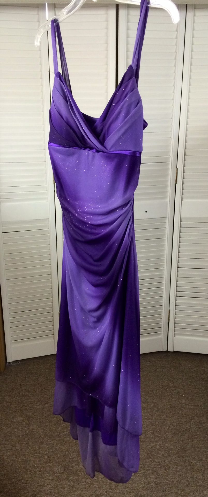 Long Purple Prom Dress