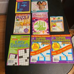 8 Puzzle, Crossword, Word Search