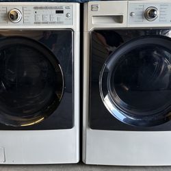KENMORE ELITE- FRONT LOAD SET WASHER AND DRYER ELECTRIC IN EXCELLENT CONDITION 