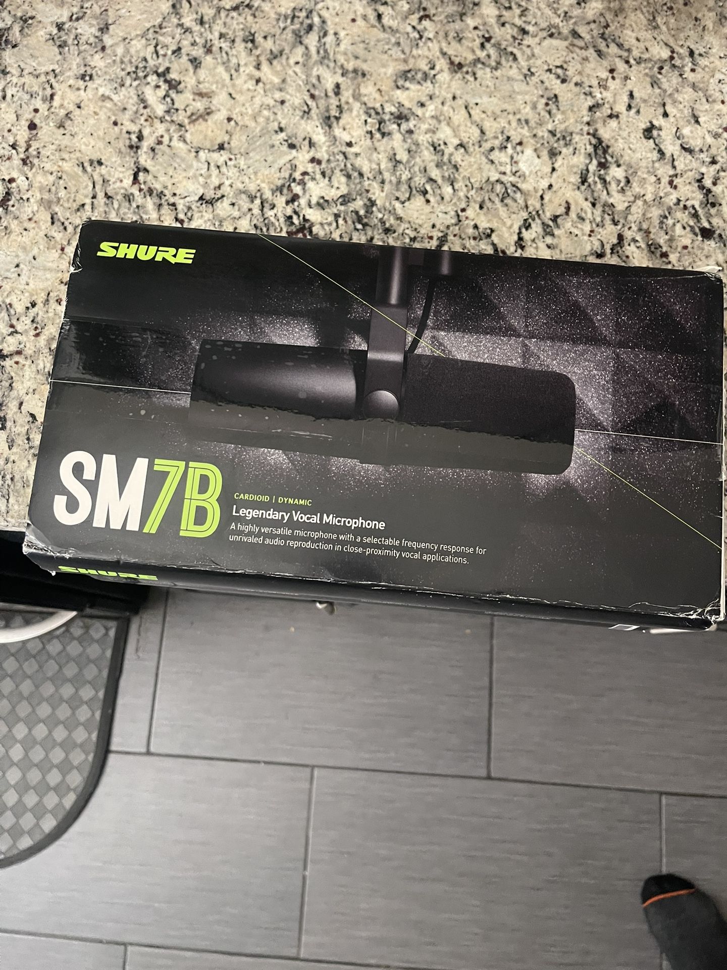 Shure SM7B Cardioid Dynamic Vocal Microphone Legendary