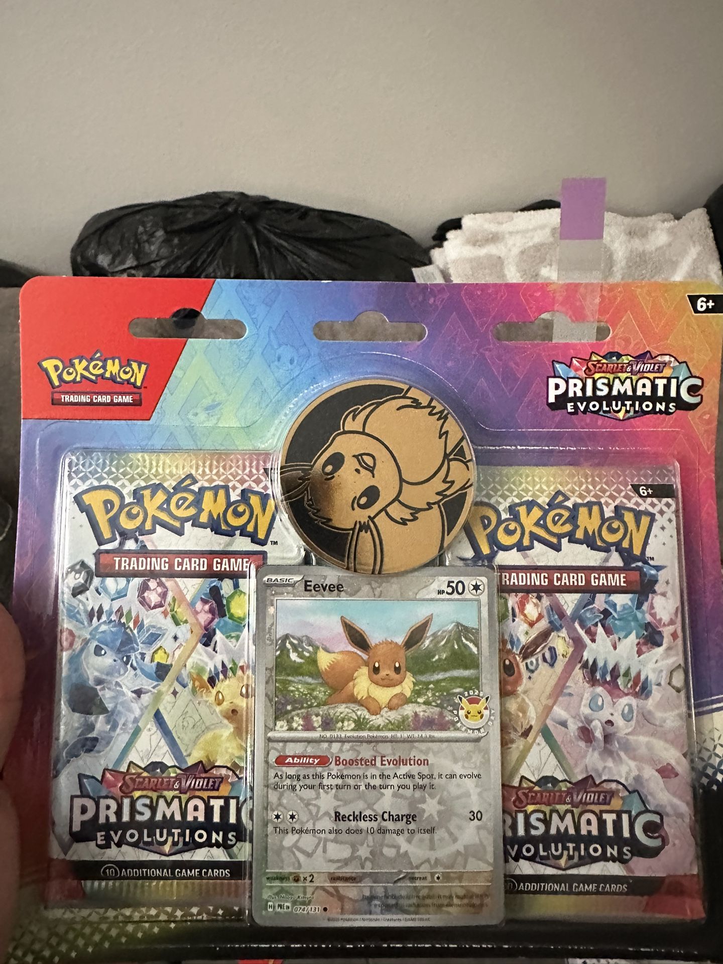 Prismatic Evolution Two Pack Blister
