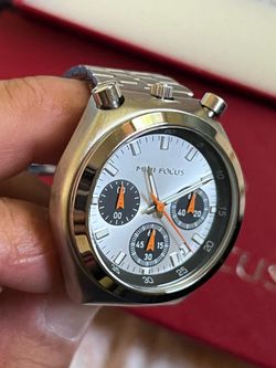 Mini Focus Bullhead pushers, quartz chronograph