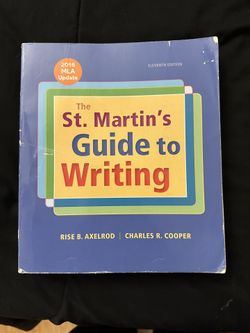St Martins Guide To Writing