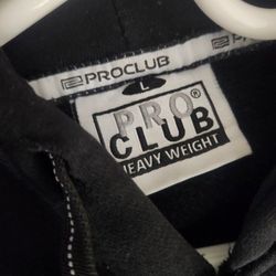 Black Pro Club Heavyweight Hoodie