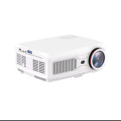 Smart Powerful Five Star SV-358 FHD 1080P 4500 Lumens LED Home Theater Video Projector 