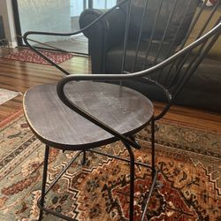 Antique Cast Iron Chair