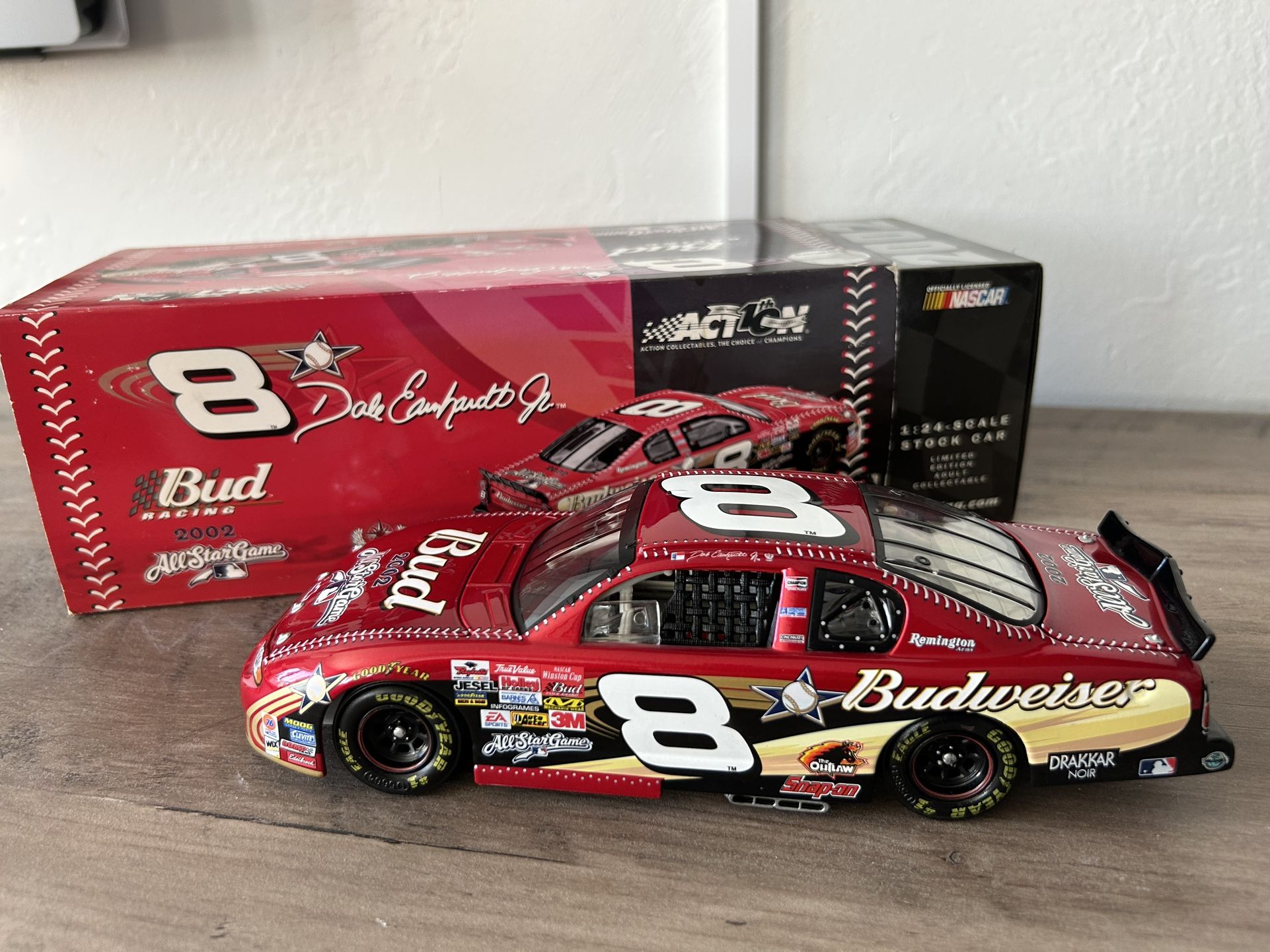 Dale Earnhardt Jr #8 Budweiser/MLB All-Star Game 2002 Monte Carlo