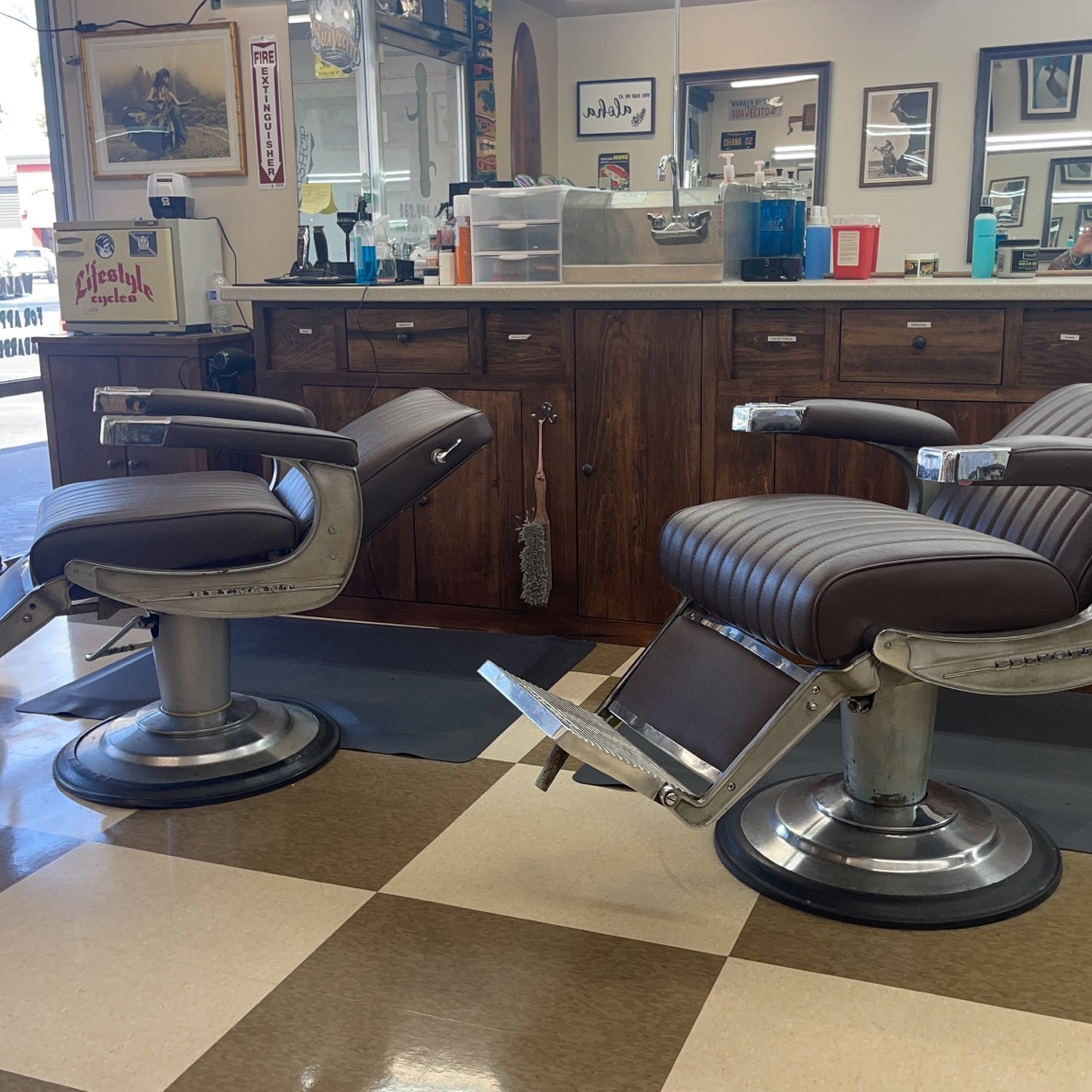 Belmont Barber Chairs for Sale in Fountain Valley, CA OfferUp