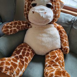 Giant giraffe plush stuffed animal