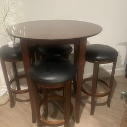 Counter Height Round Table 
