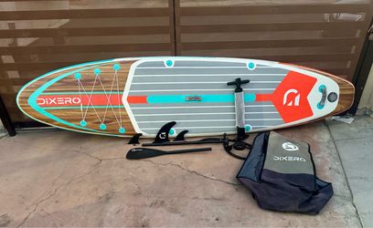 Inflatable Stand Up Paddle Board 11'*33", Extra Wide Paddle Boards for Adults, SUP with Premium Accessories, Adjustable Paddle, Hand Pump, Bottom Fin,