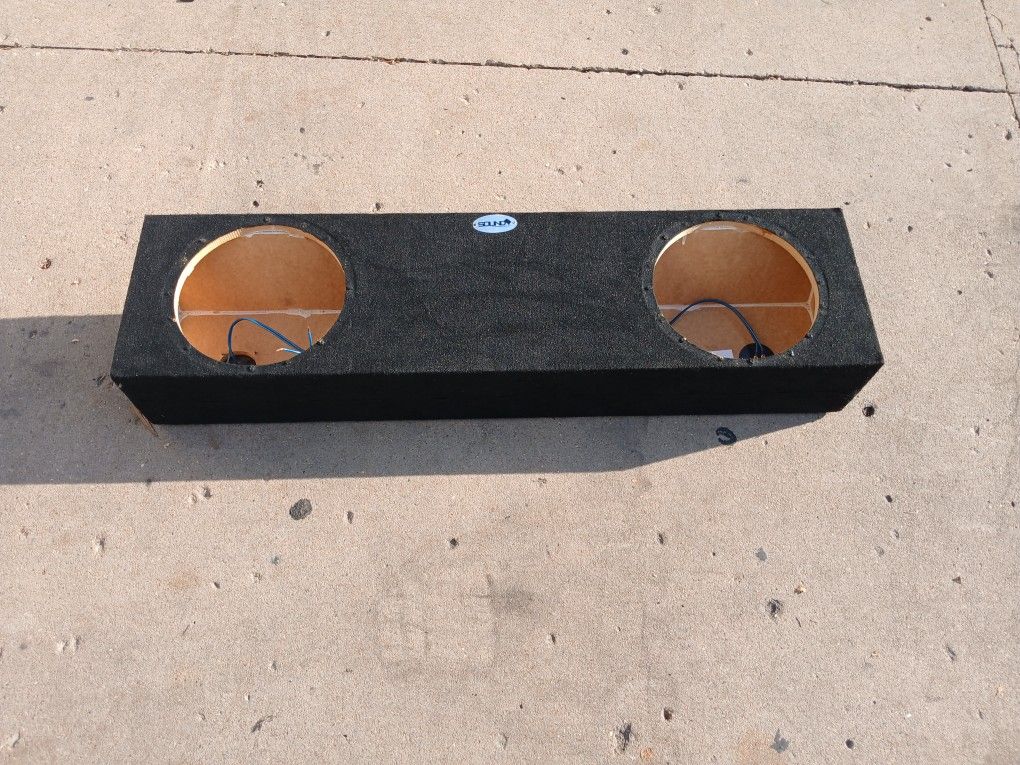 Truck Dual 12" Subwoofer Box