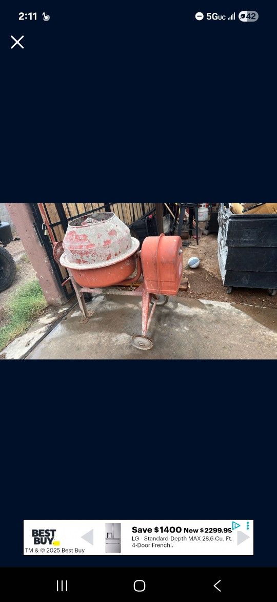 Concrete Mixer