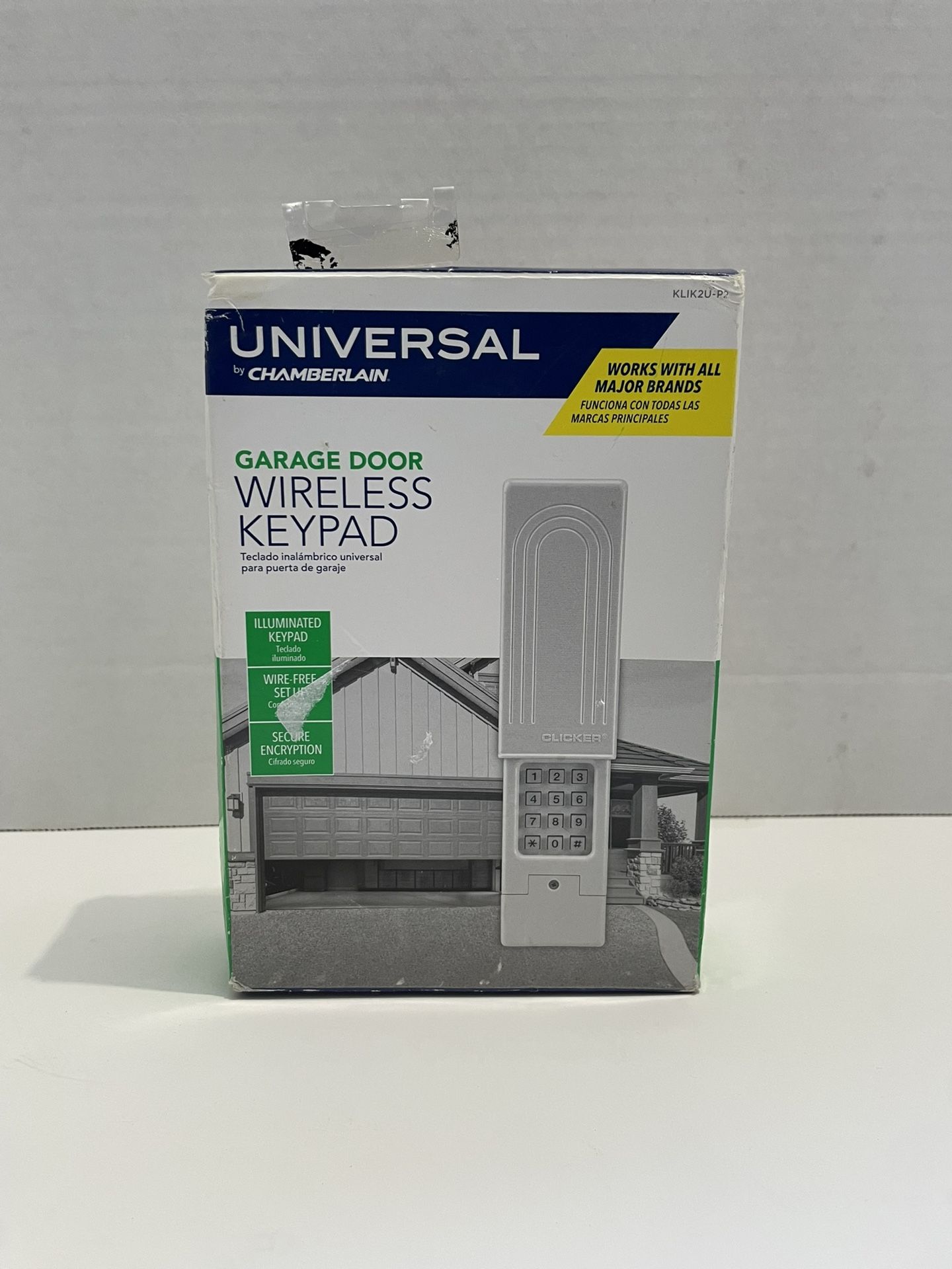 Chamberlain KLIK2U-P2 Clicker Wireless Keyless Garage Door Control