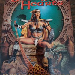 1990s Savage Hearts Sketch Book Rare And Great Condition 