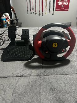 Thrustmaster - Ferrari 458 Spider Racing Wheel & Pedal Set