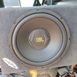 JBL 12" Speaker In Ground Shaker Box