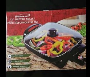 New Brentwood 12-inch Electric Skillet