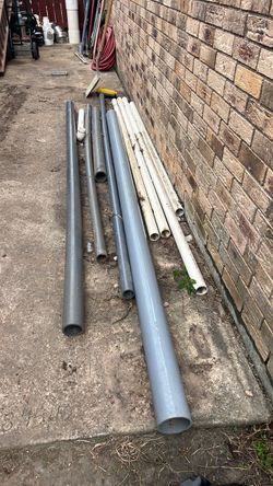 Pipes 2 , 3 and 4 inches