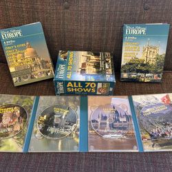 rick steve’s Europe dvd cd collection 