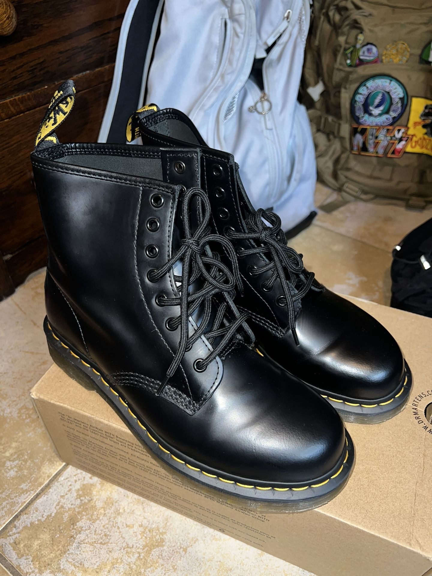 Dr. Martens Boot Black - Size 8