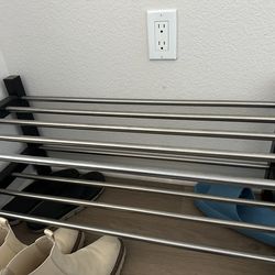 Two Level Shoe Rack