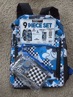 New backpack and lunch boxes